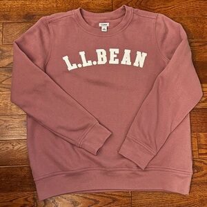 L.L. Bean Signature Womens Fleece  Thermal Top Medium Pullover Outdoor Sz L